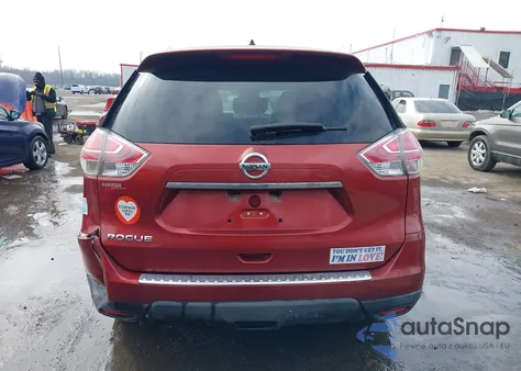 2016 Nissan Rogue S z USA, uszkodzony, nr VIN KNMAT2MT2GP629000